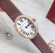 2017 Copy Cartier Baignoire Gold White Dial Diamond Bezel Spun silk Band 25mm Watch (1)_th.jpg